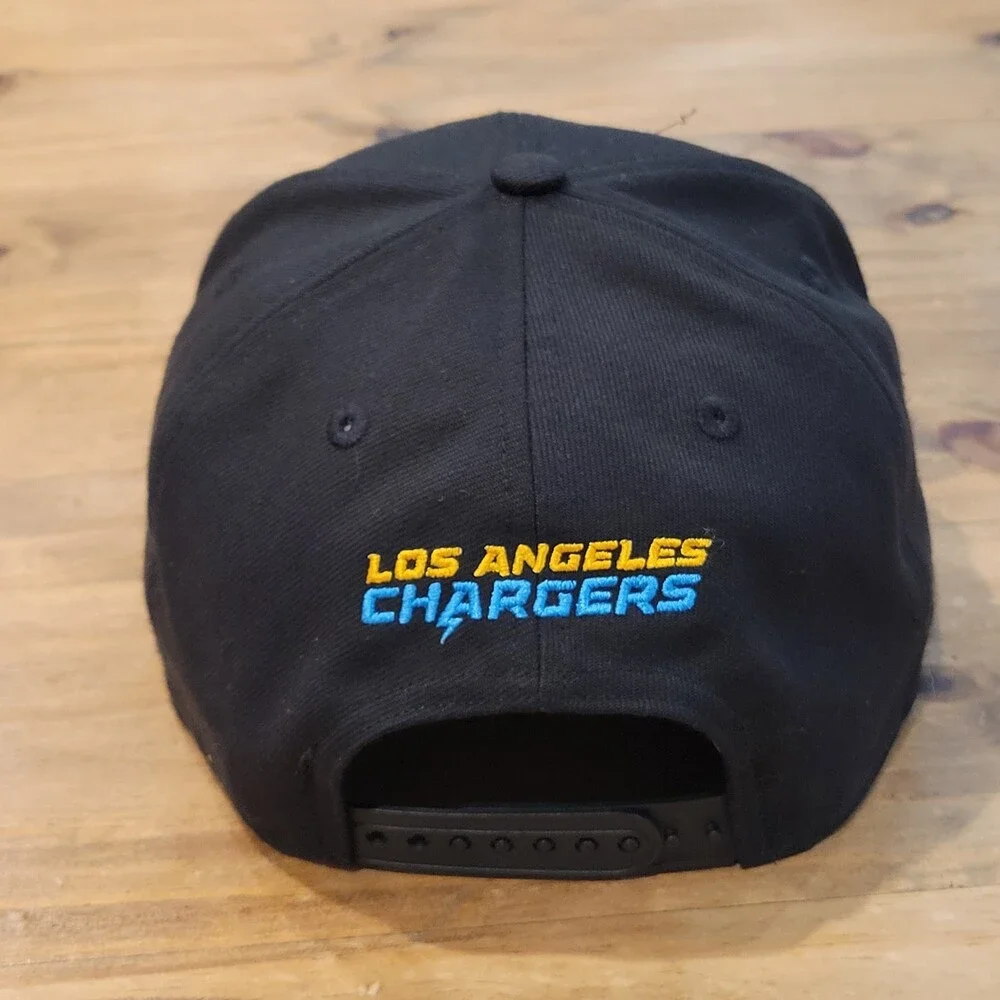 San Diego Chargers Hat Cap Snapback 9Fifty New Era Black Bolt Logo